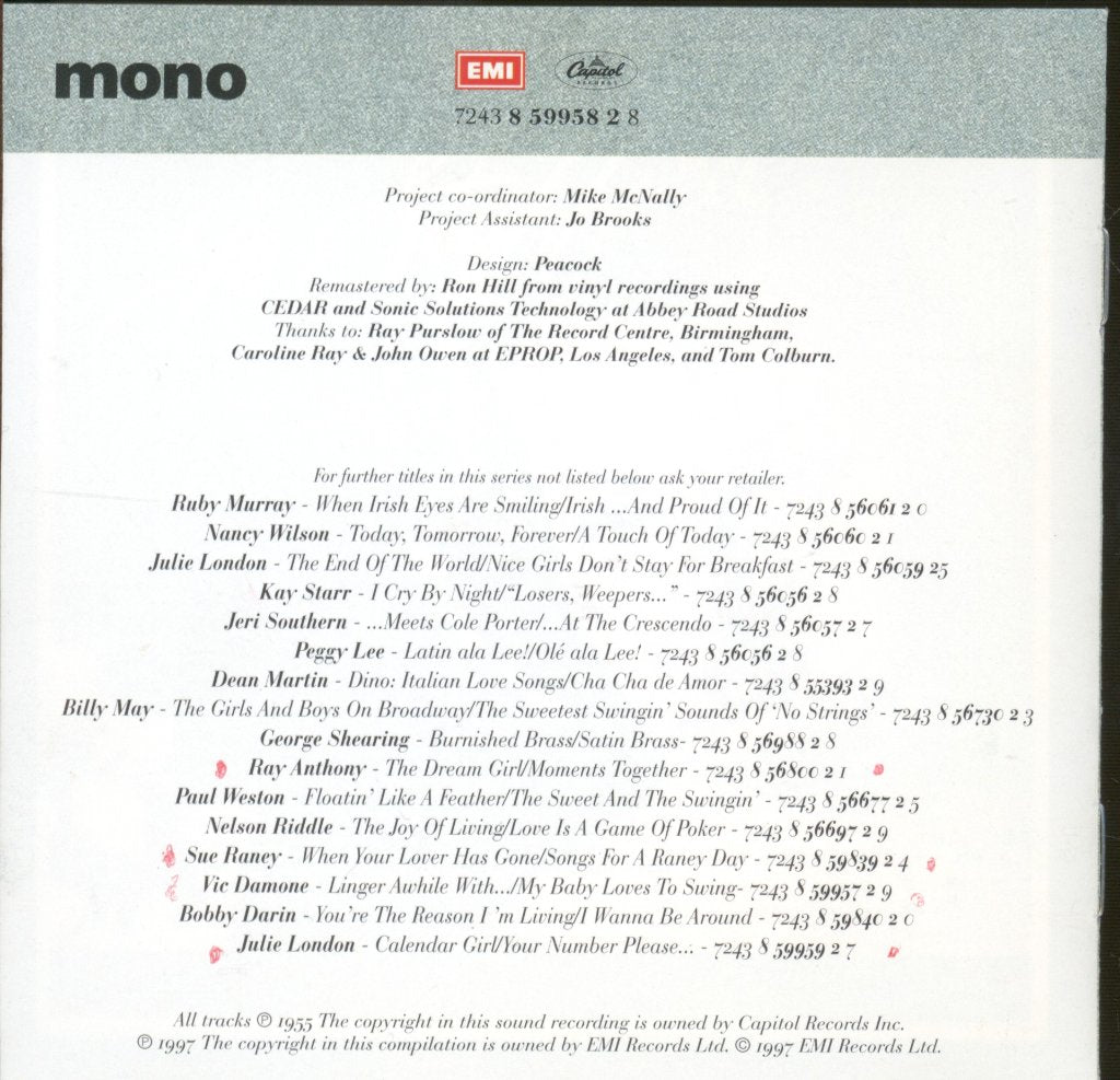 Jo Stafford - Autumn In New York / Starring Jo Stafford - Cd