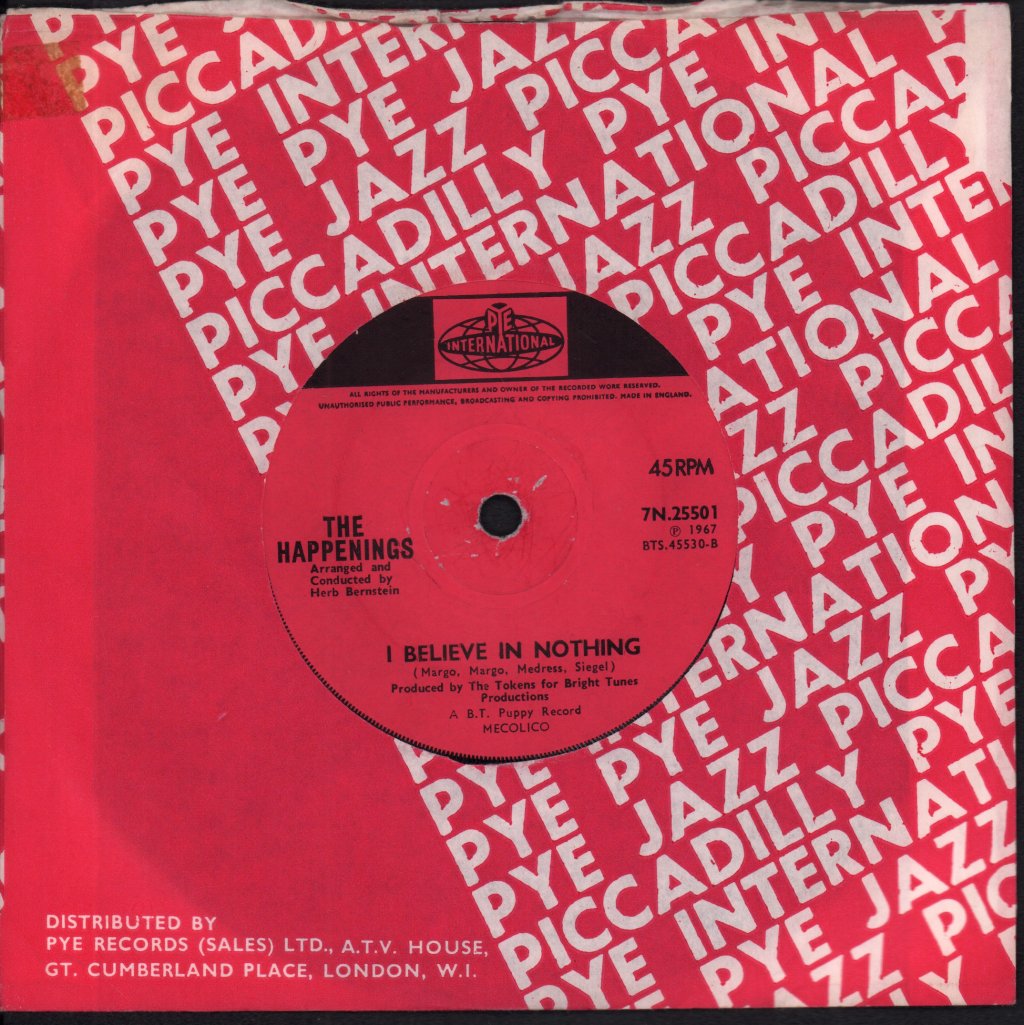 Happenings - My Mammy - 7 Inch