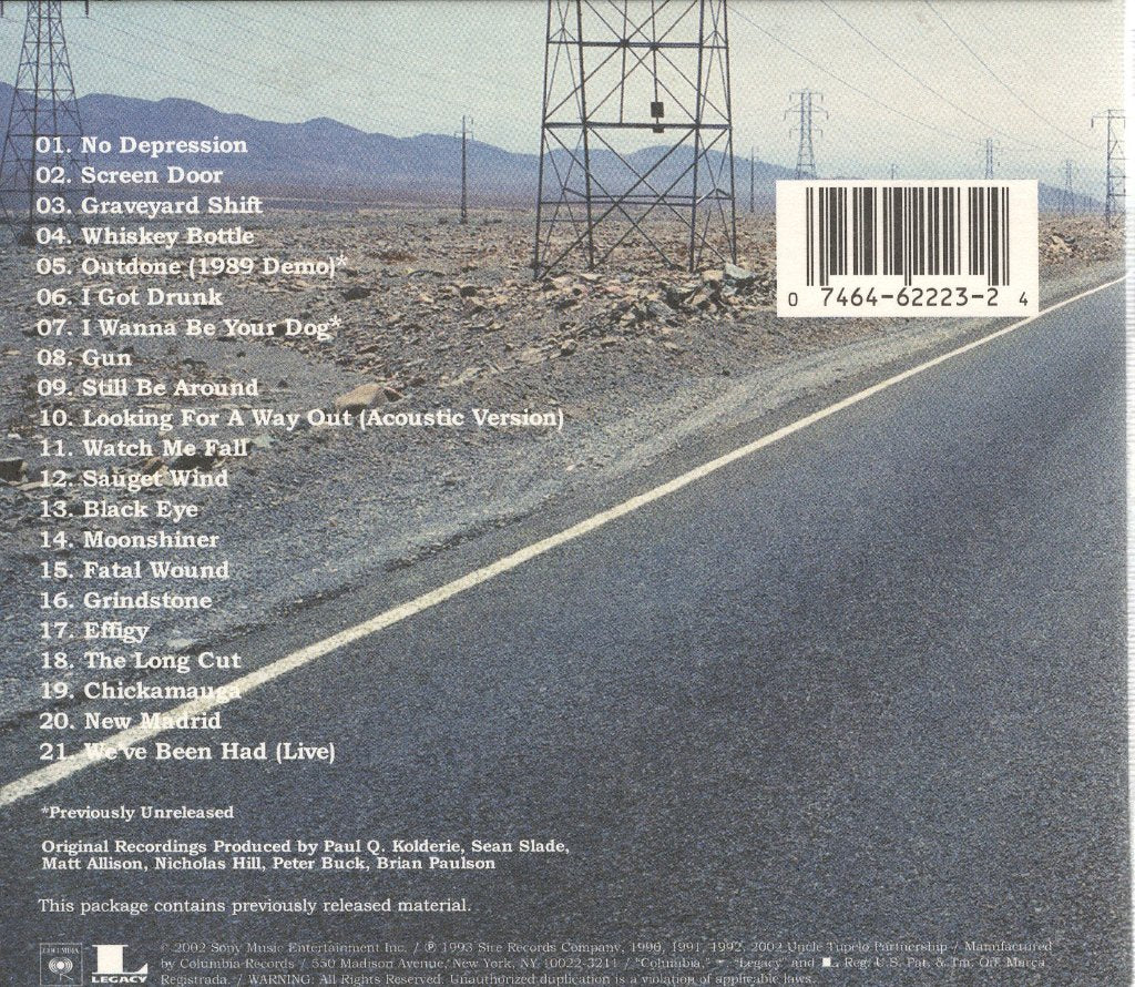 Uncle Tupelo - 89/93: An Anthology - Cd