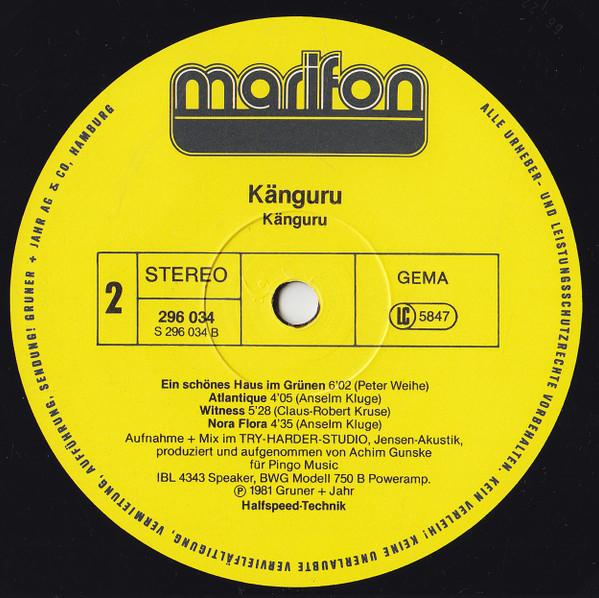 kanguru - Kanguru - Lp