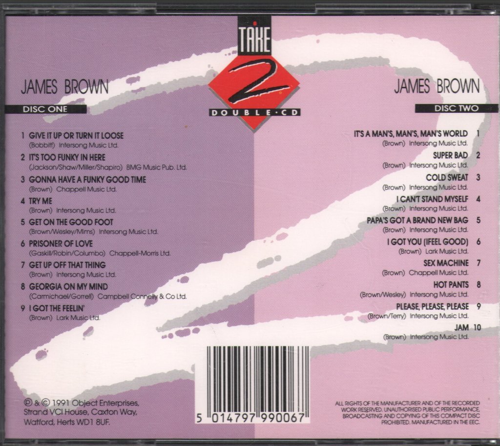 James Brown - James Brown Live - Cd Set