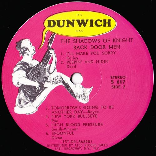 Shadows Of Knight - Back Door Men - Lp