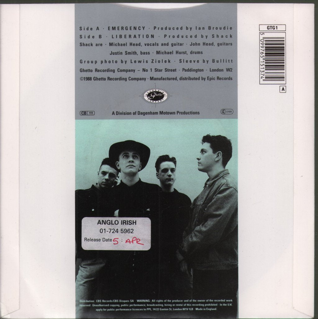 Shack - Emergency - 7 Inch