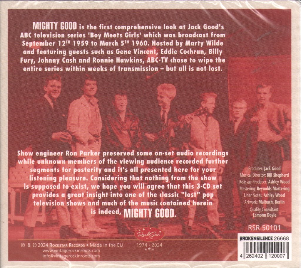 Various Artists - Mighty Good - Recordings From The Television Series "Boy Meets Girls" - Triple Cd