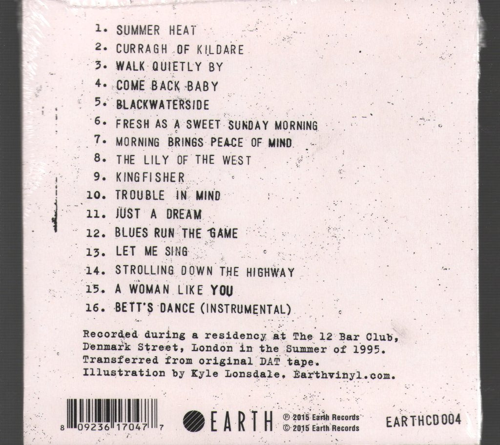 Bert Jansch - Live At The 12 Bar - Cd