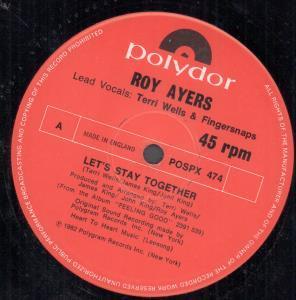 Roy Ayers - Let's Stay Together - 12 Inch