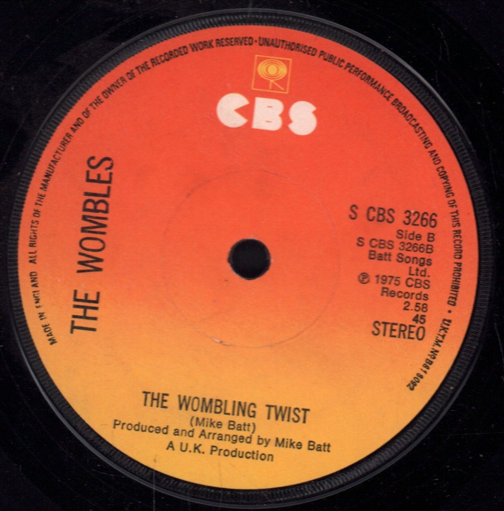 Wombles - Wombling White Tie And Tails - 7 Inch