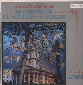 Neville Marriner / Academy Of St. Martin In The Fields - A Second Recital By - Lp