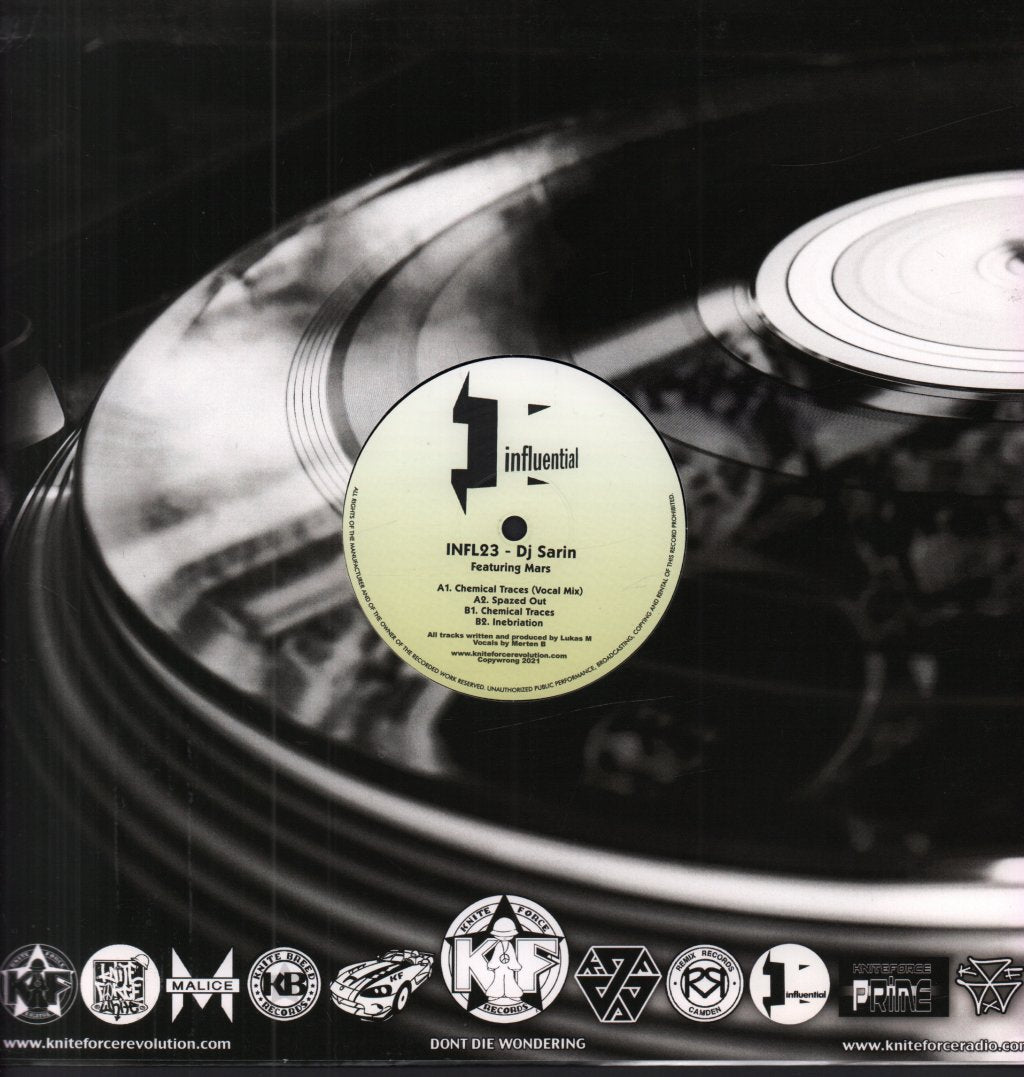 Dj Sarin Featuring Mars - Chemical Traces EP - 12 Inch