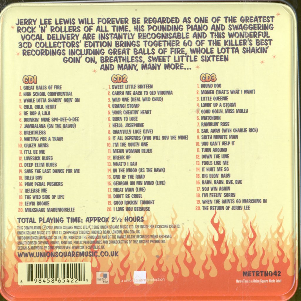 Jerry Lee Lewis - Killer - Triple Cd