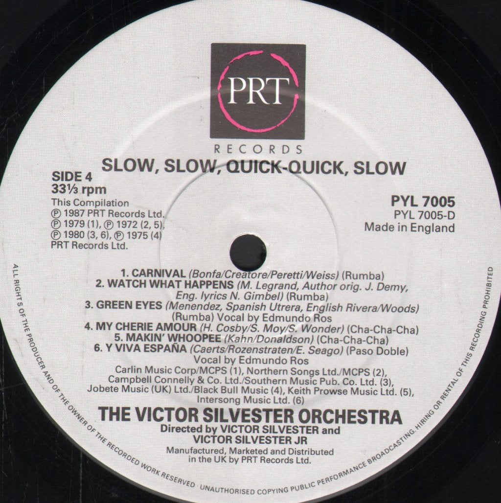 Victor Silvester Orchestra - Slow Slow Quick Quick Slow... - Double Lp