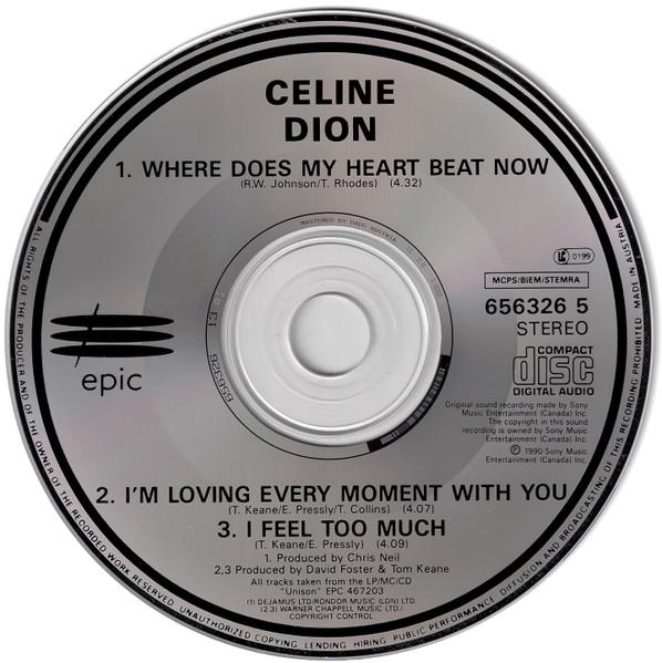 Céline Dion - Where Does My Heart Beat Now - Cd