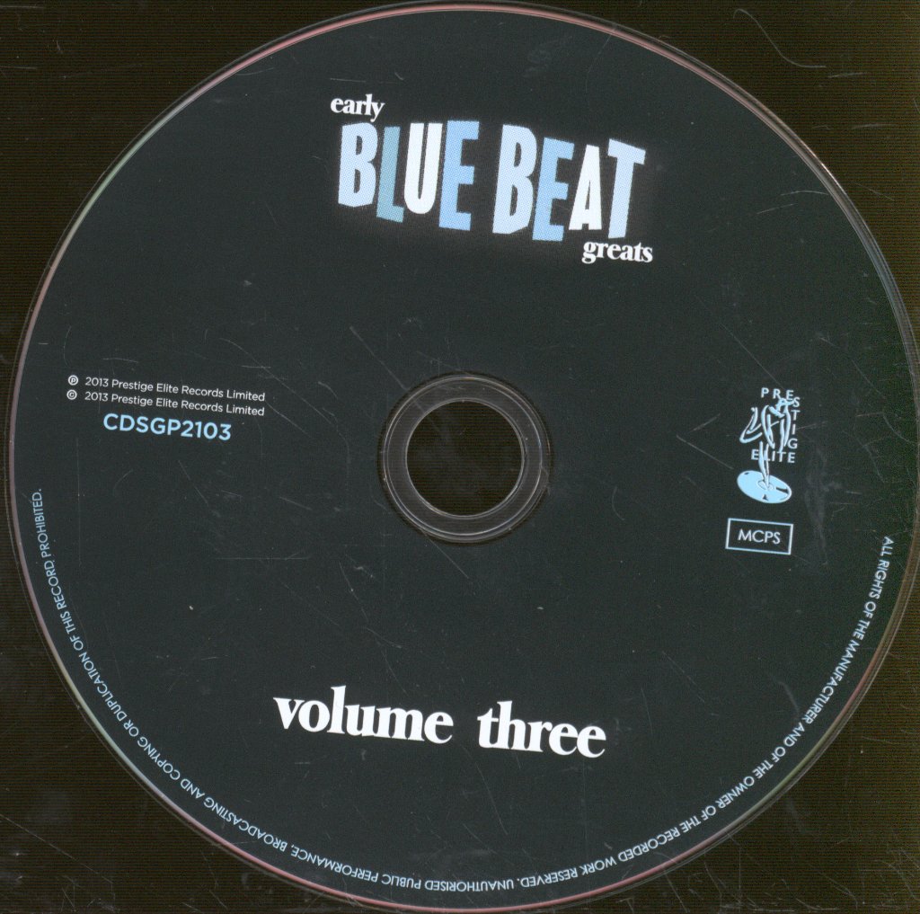Various Artists - Early Blue Beat Greats Vol 3 - Cd