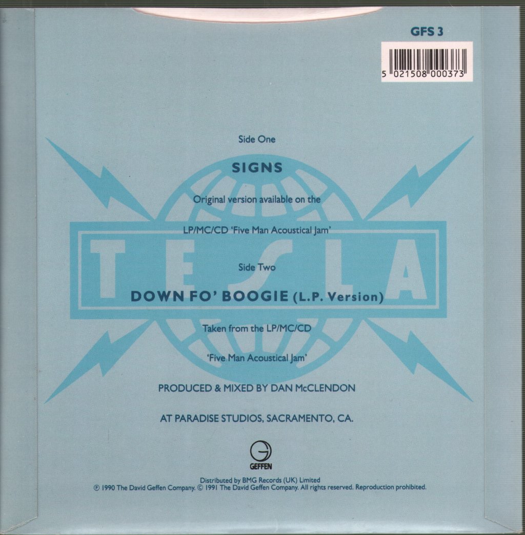 Tesla - Signs - 7 Inch
