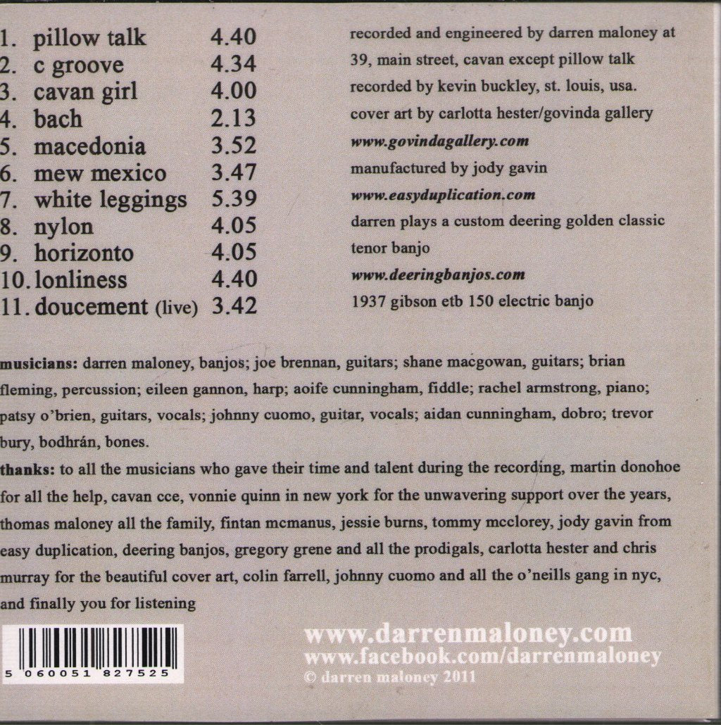 Darren Maloney - Complicated - Cd