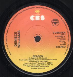 Deniece Williams - Season - 7 Inch