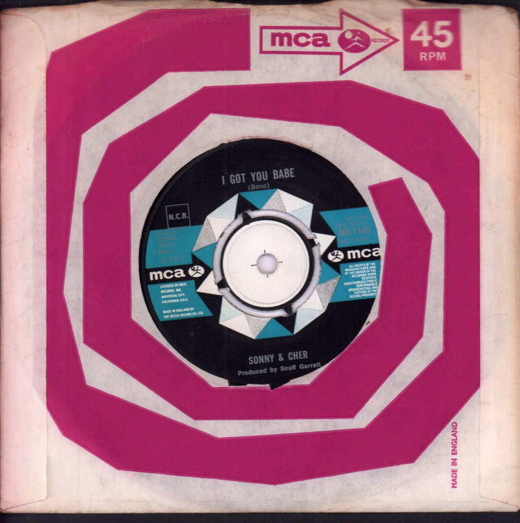 Sonny And Cher - All I Ever Need Is You - 7 Inch