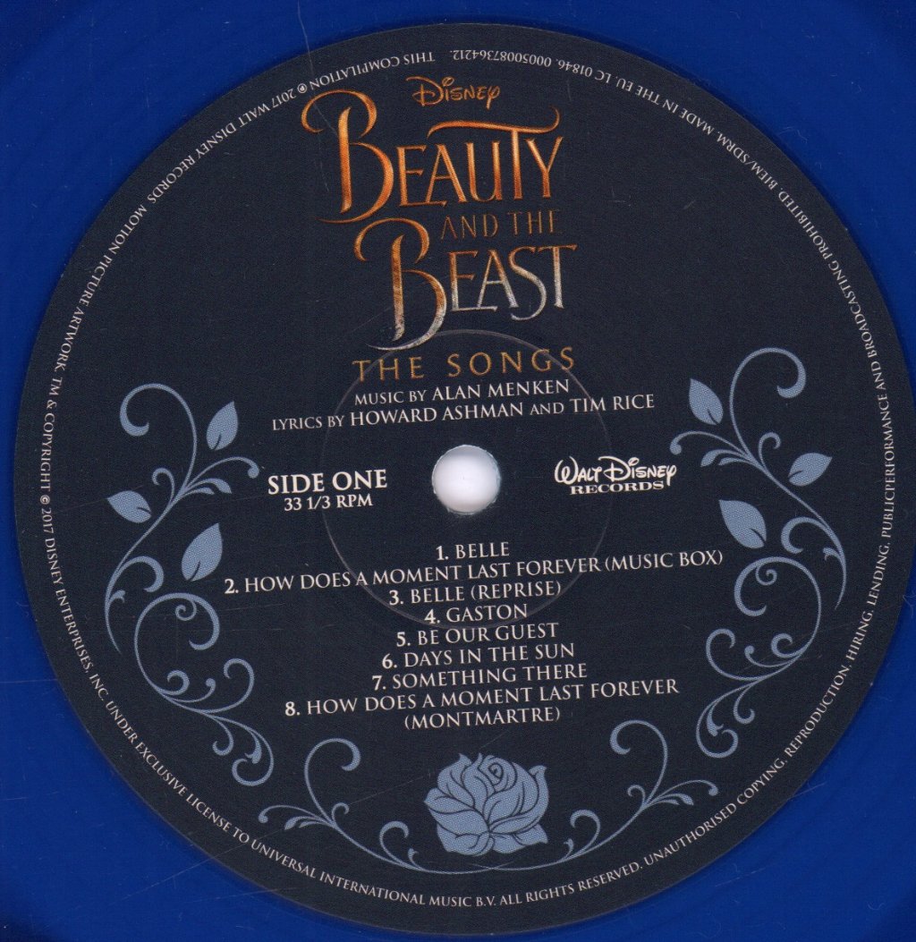 Various Artists - Beauty And The Beast The Songs - Lp