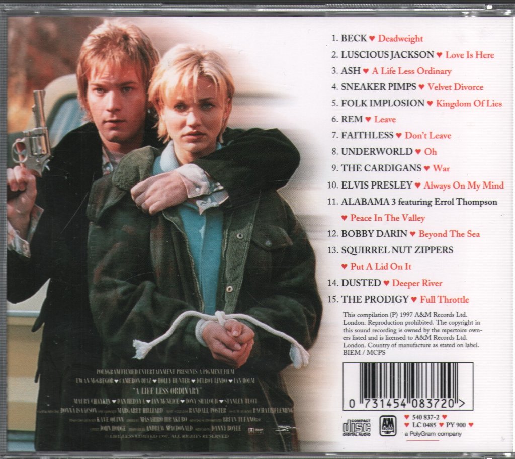 A Life Less Ordinary - Original Soundtrack - Cd
