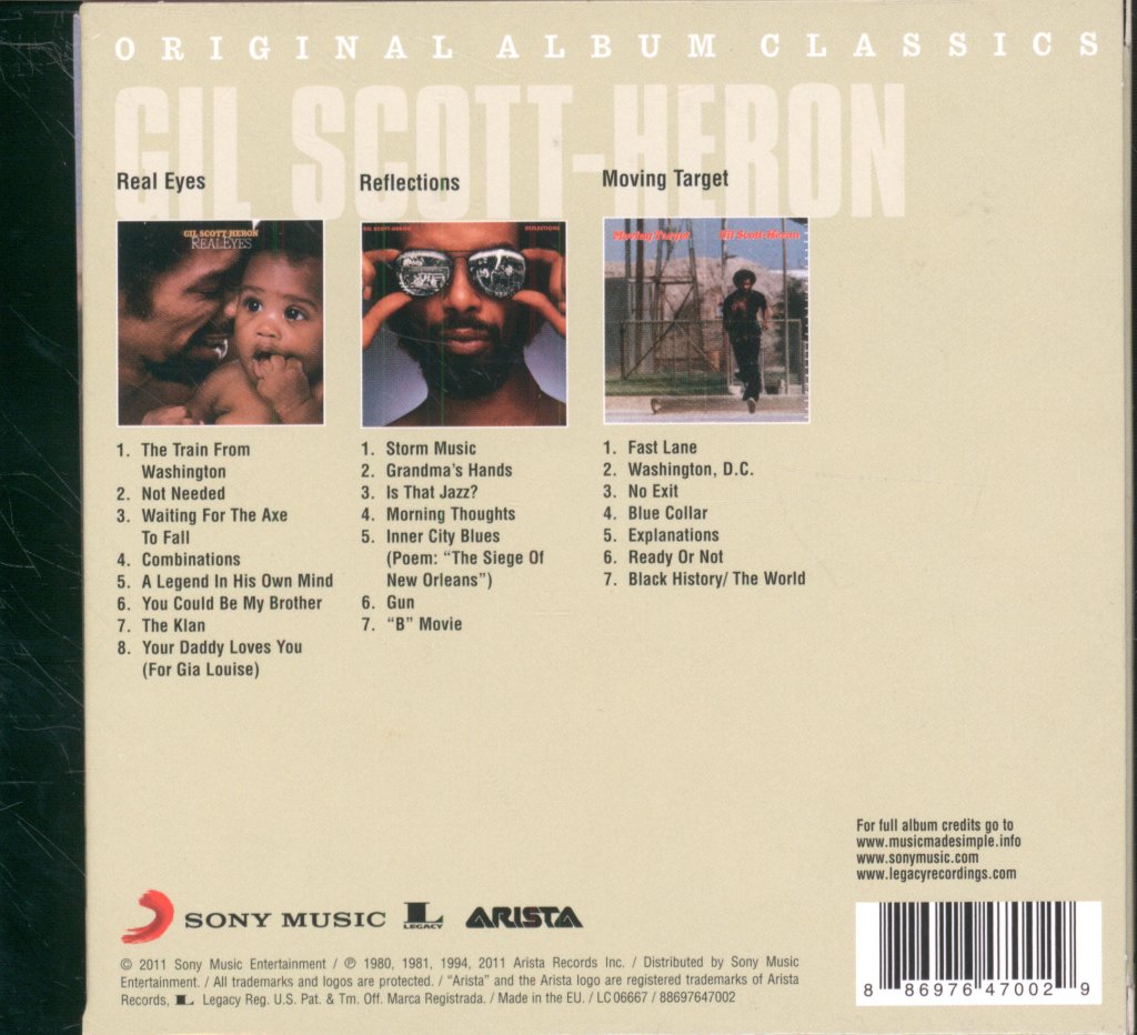 Gil Scott-Heron - Original Album Classics - Triple Cd