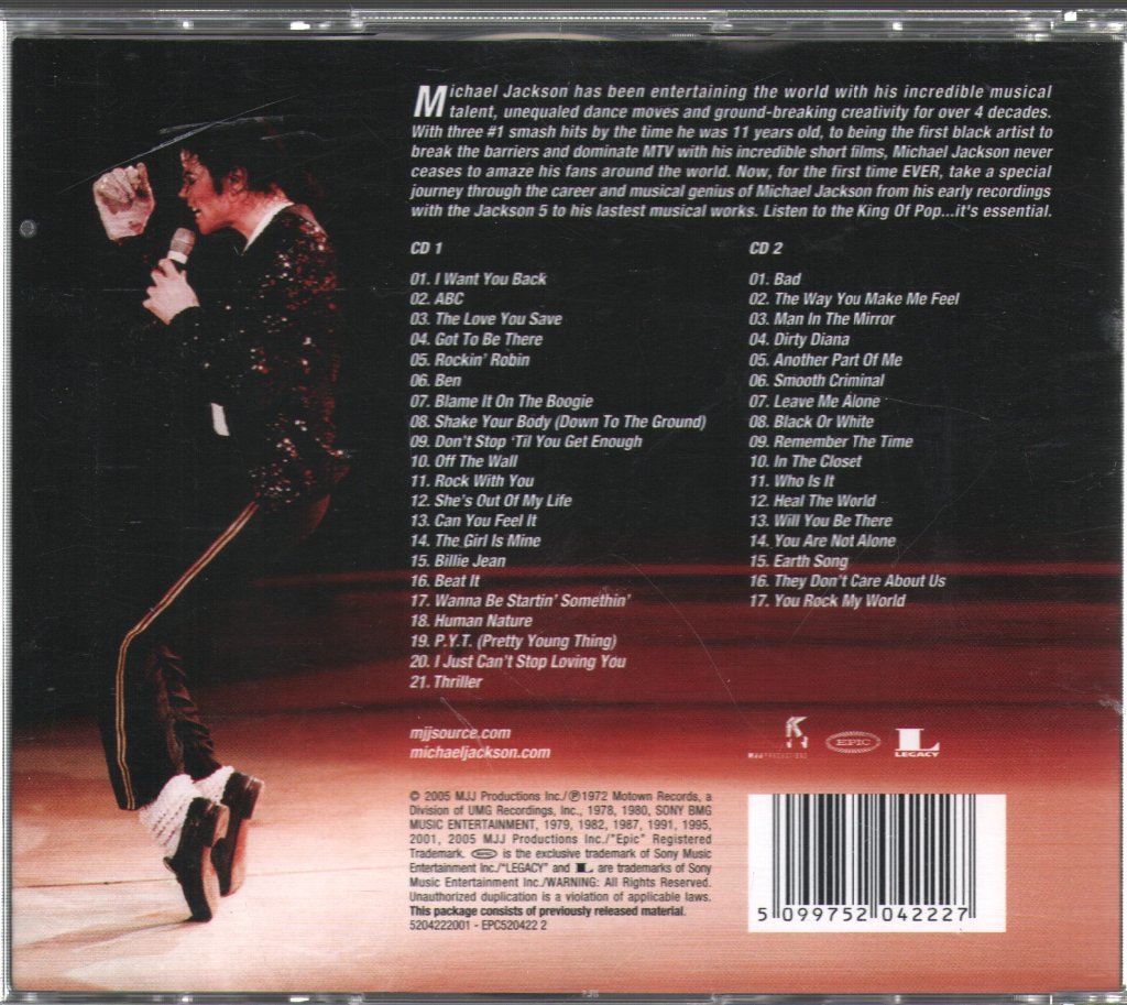 Michael Jackson - Essential Michael Jackson - Double Lp