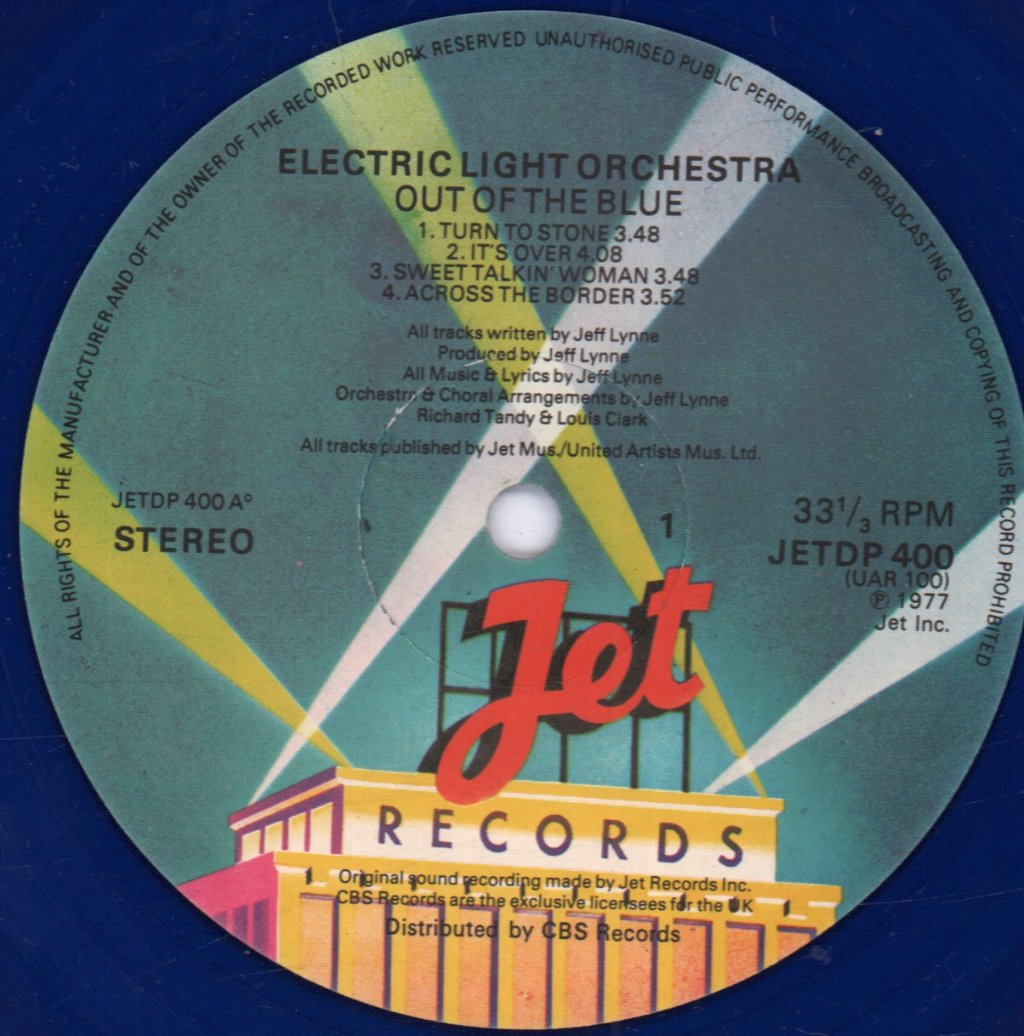 Electric Light Orchestra - Out Of The Blue - Double Lp