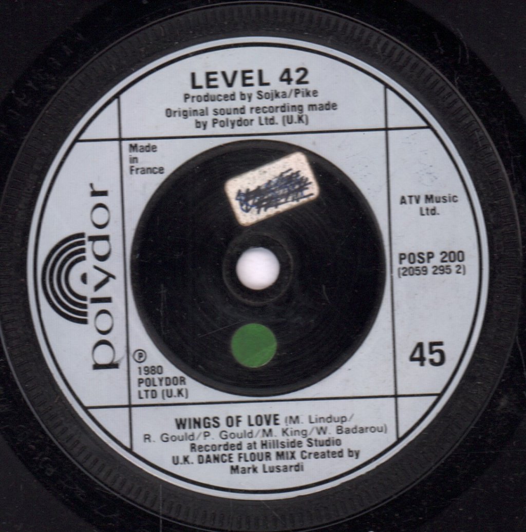 Level 42 - Wings Of Love - 7 Inch