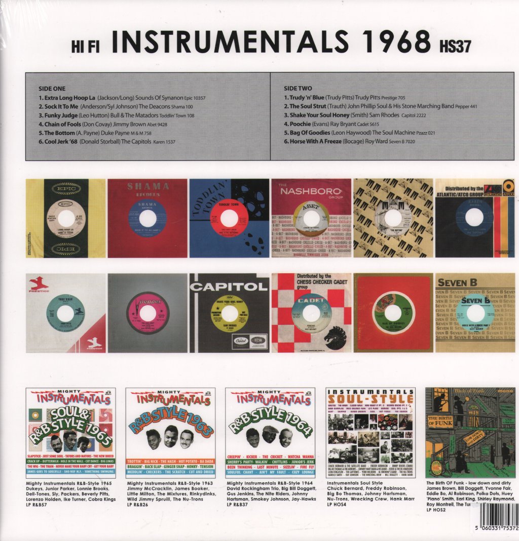 Various Artists - Funk & Soul Instrumentals 1968 (RSD2025) - Lp