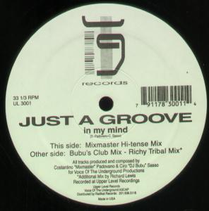Just A Groove - In My Mind - 12 Inch