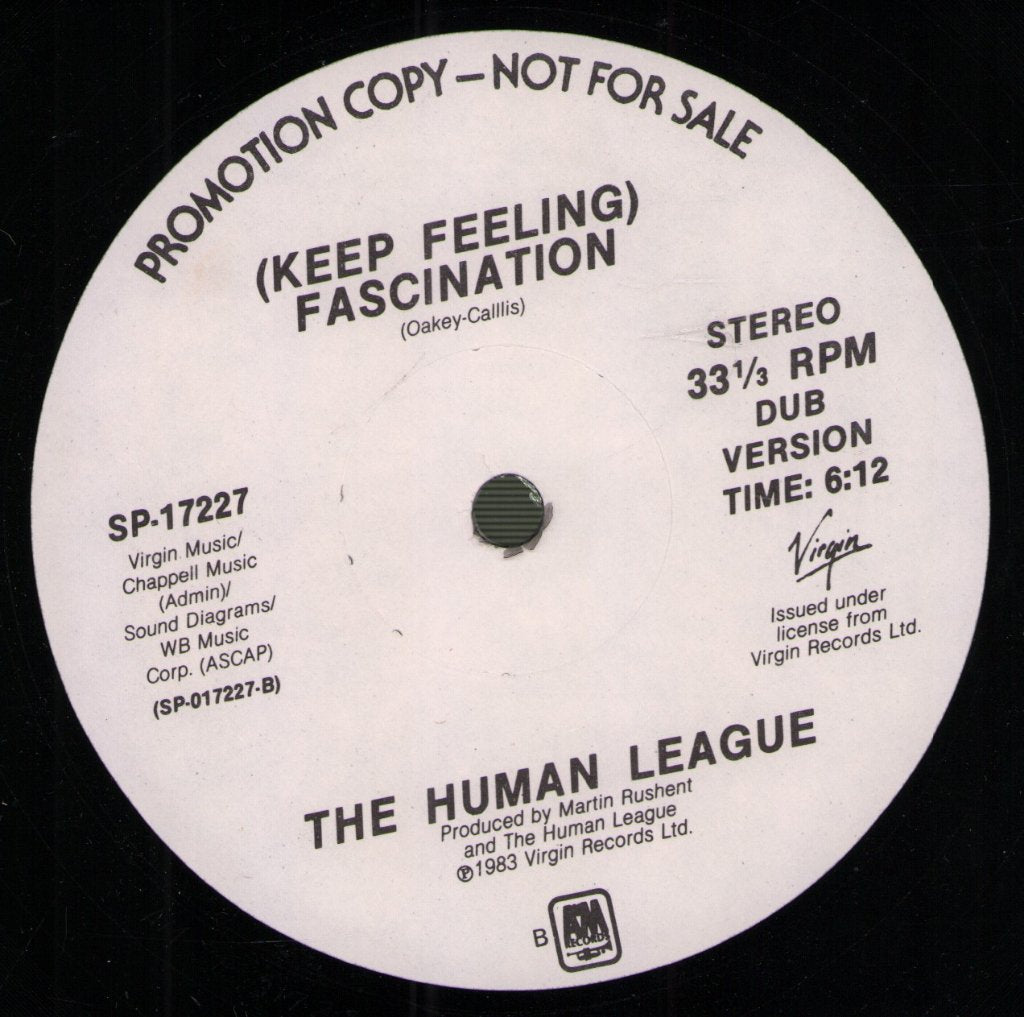 Human League - (Keep Feeling) Fascination - 12 Inch