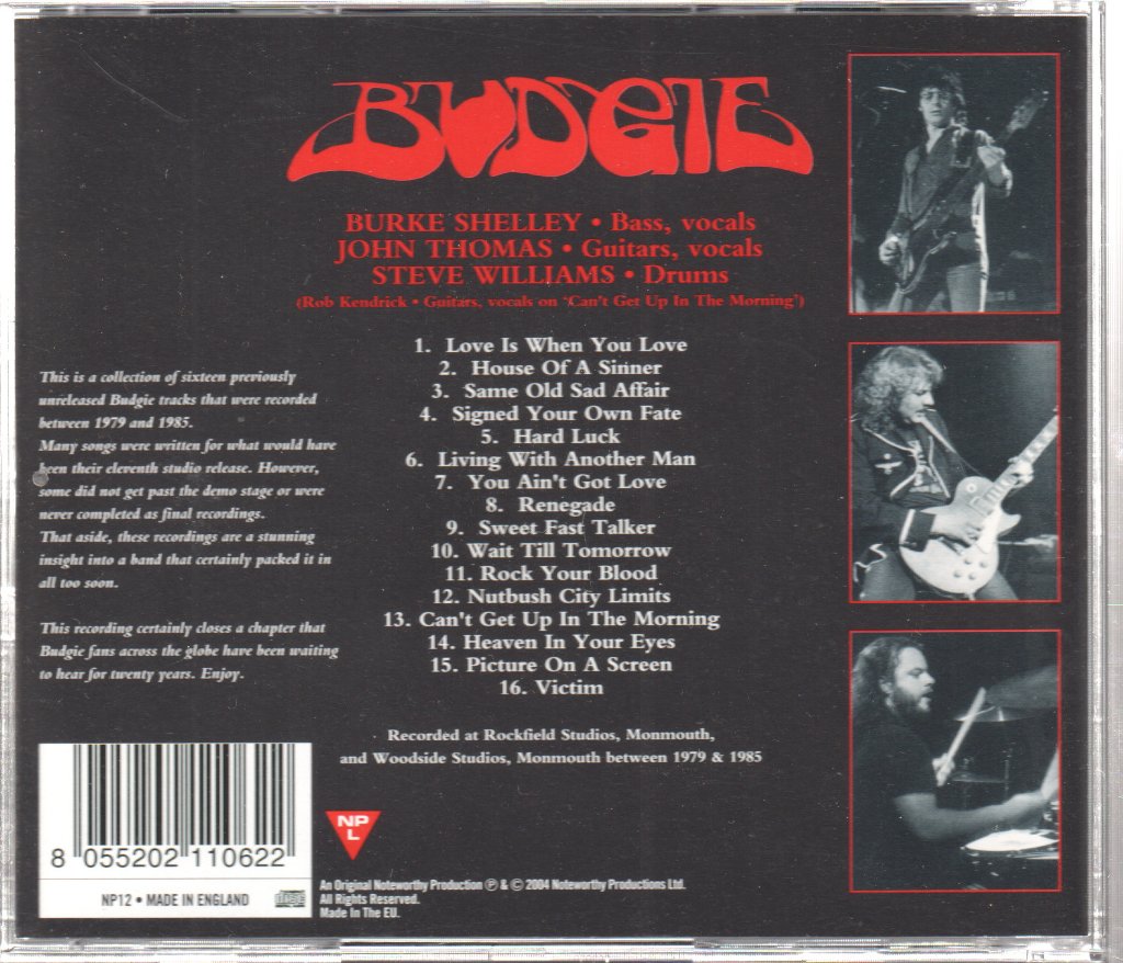 Budgie - Last Stage - Cd