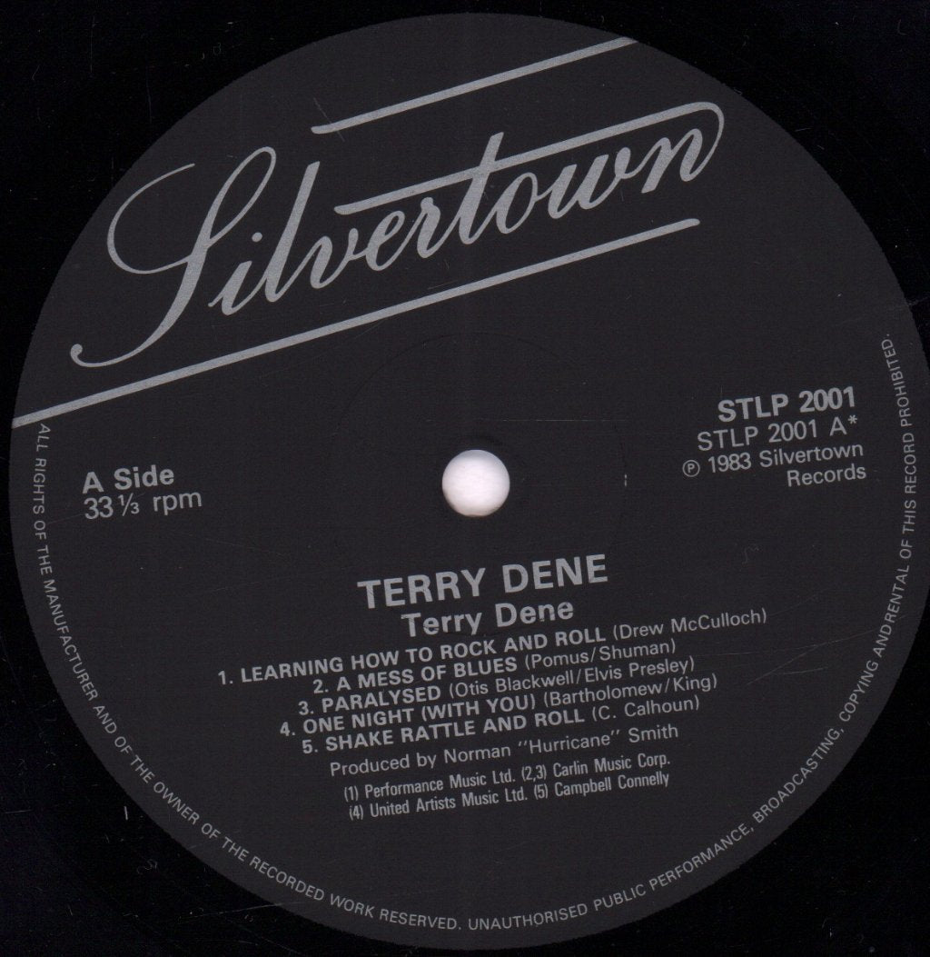 Terry Dene - Save The Last Dance For Me - Lp