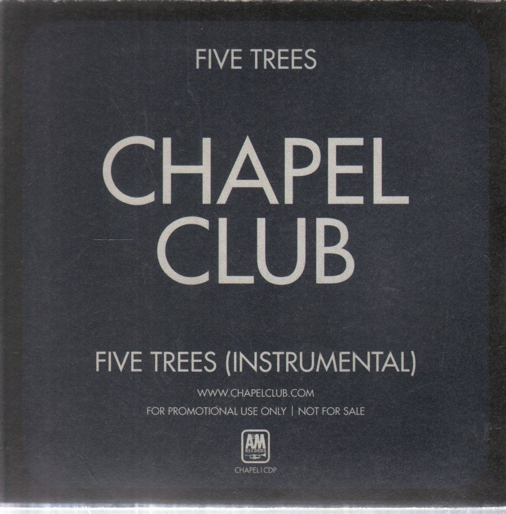 Chapel Club - Five Trees - Cd