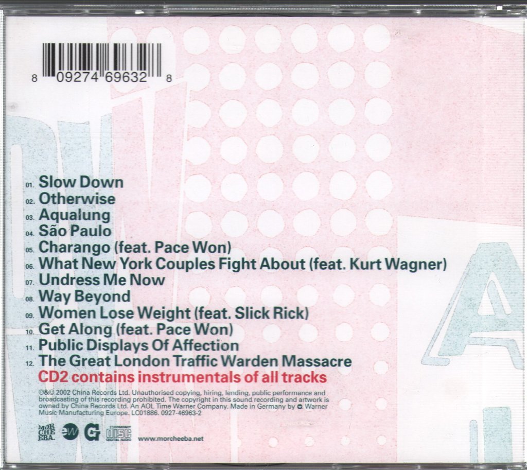 Morcheeba - Charango - Double Cd