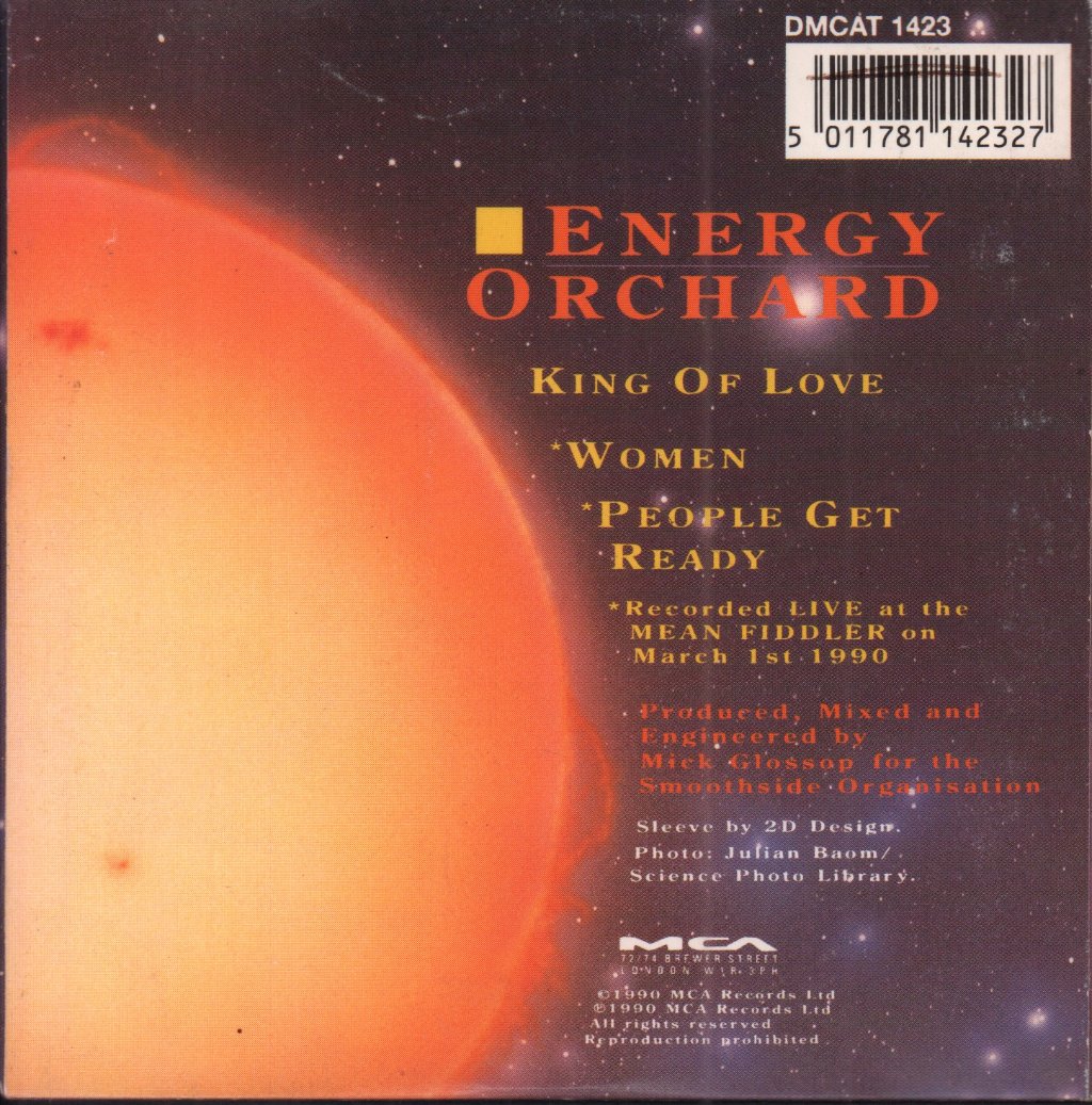 Energy Orchard - King Of Love - Cd