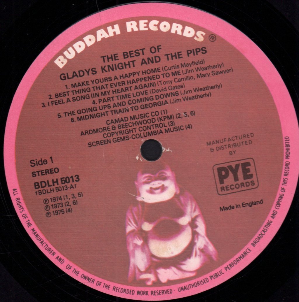 Gladys Knight And The Pips - Best Of - Lp