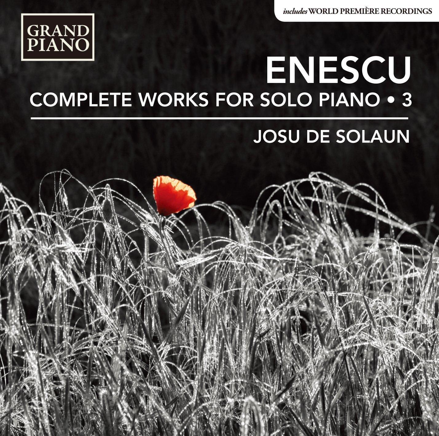 Josu de Solaun - Enescu:works For Piano Vol. 3 - Cd