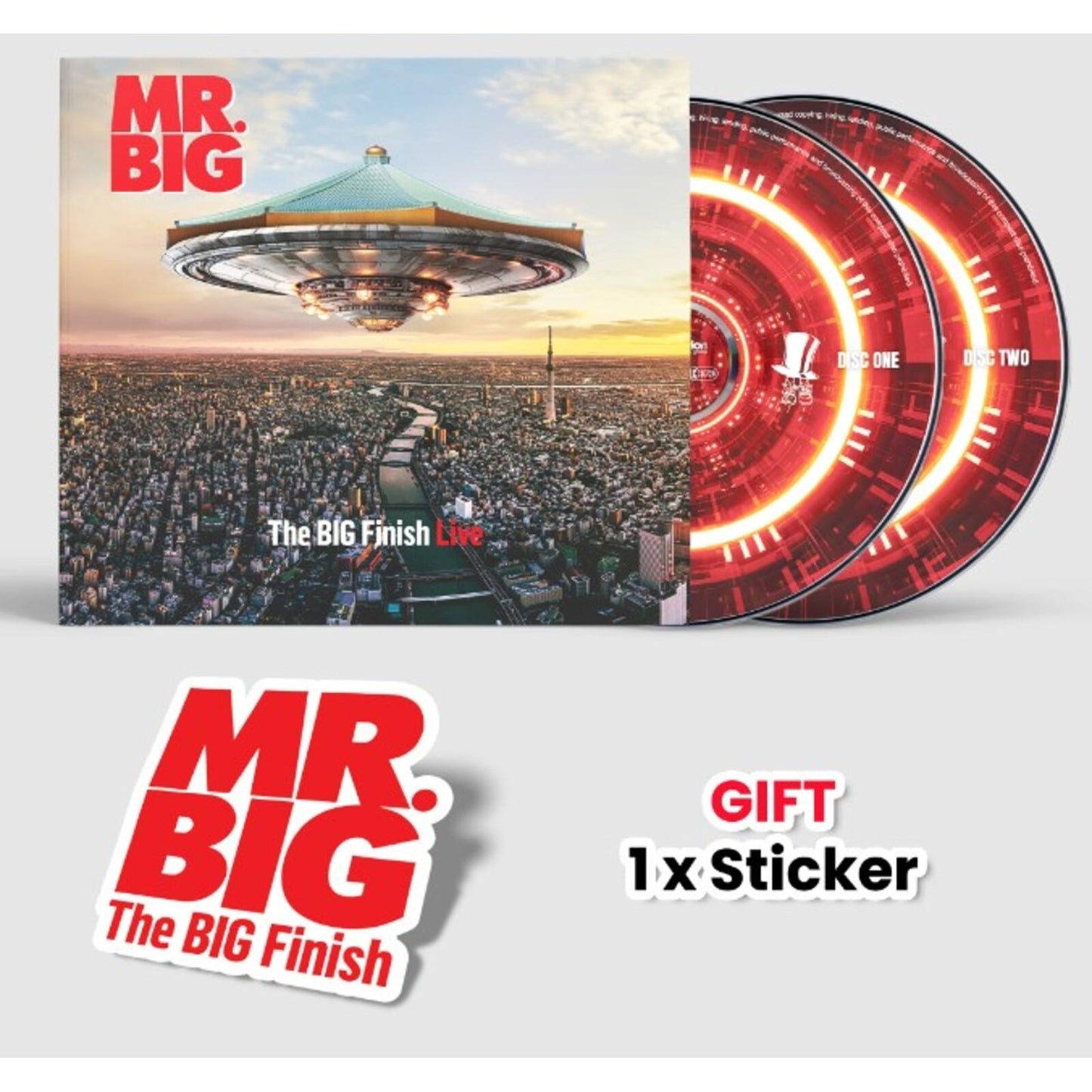 Mr Big (70'S Group) - Big Finish Live - Cd