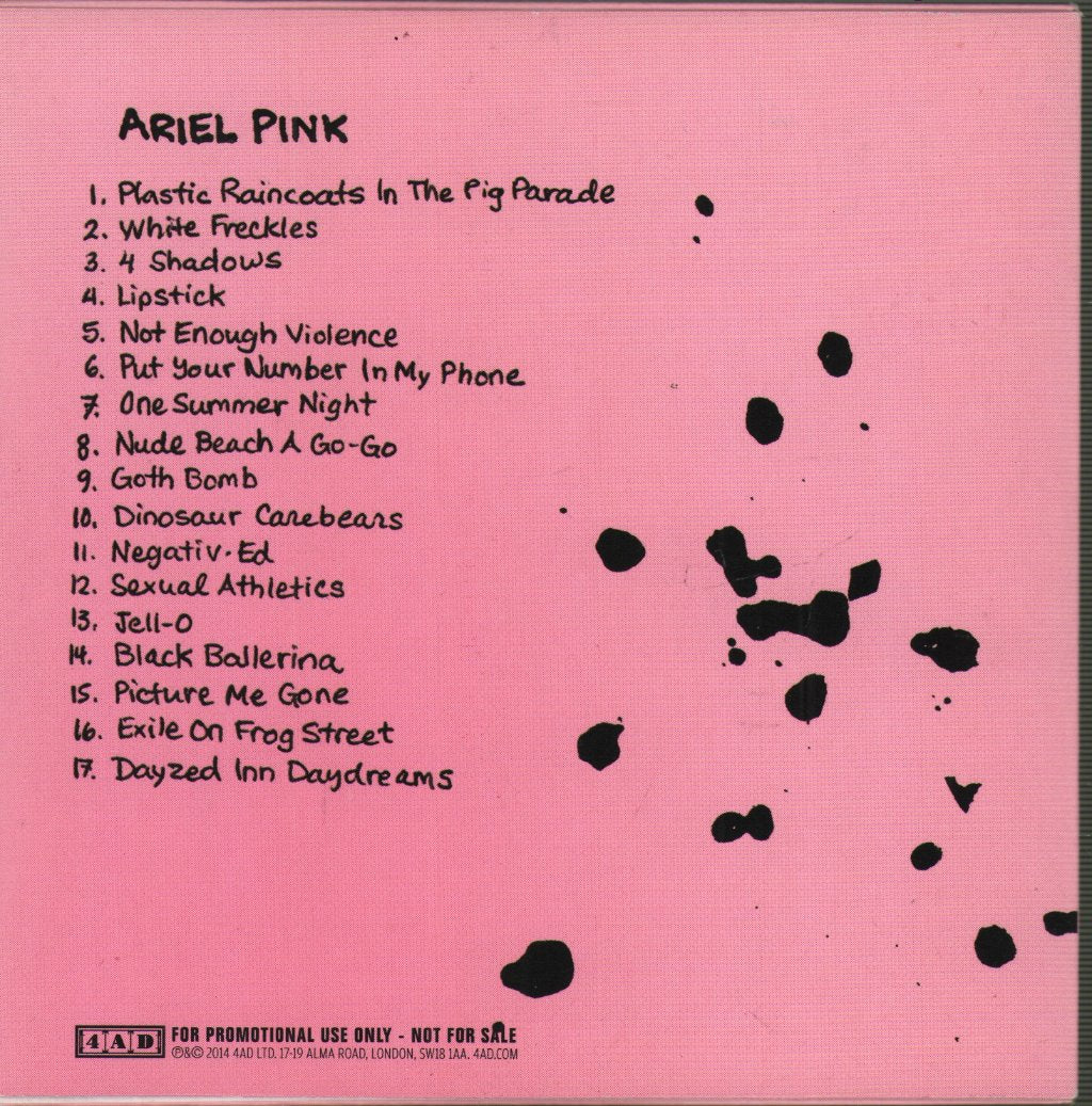 Ariel Pink - Pom Pom - Cdr
