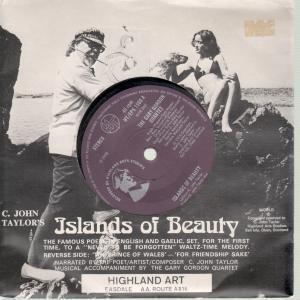 Gary Gordon Quartet - Islands Of Beauty - 7 Inch