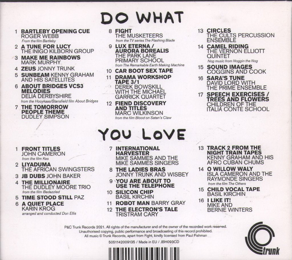 Various Artists - Do What You Love - Double Cd