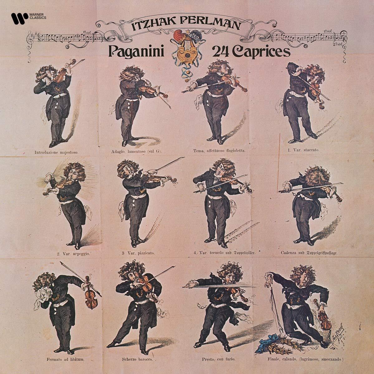 Itzhak Perlman - Paganini: 24 Caprices - Double Lp