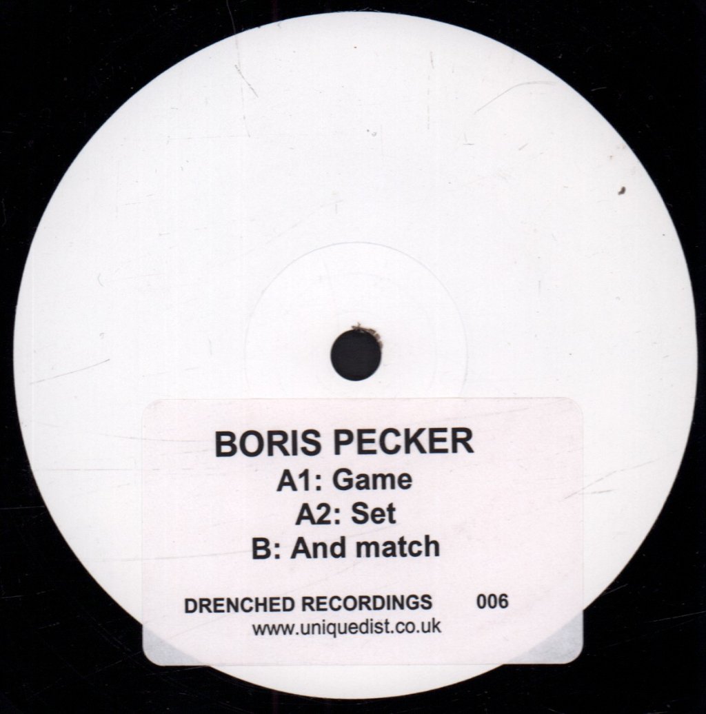 Boris Pecker - What A Racket/Game - 12 Inch