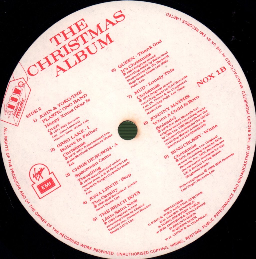 Various Artists - Now Christmas Album - Lp