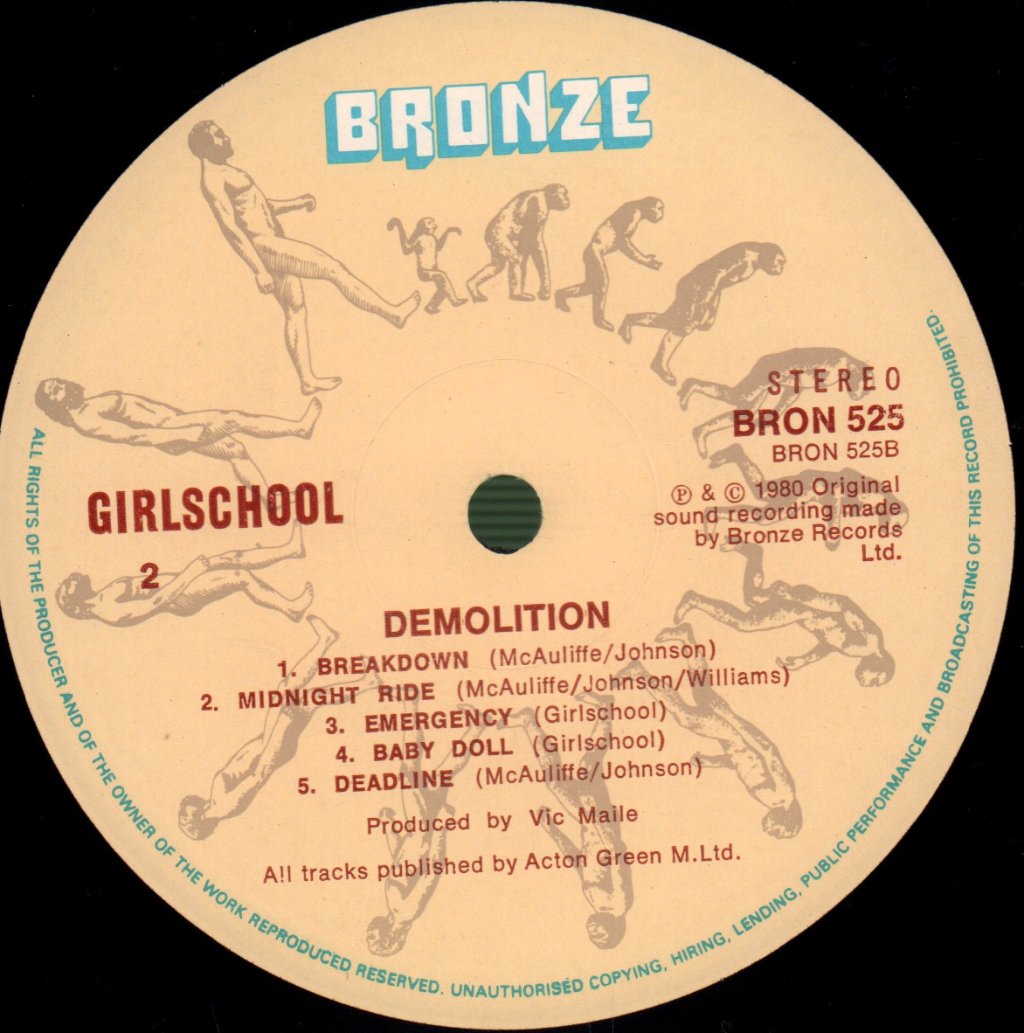 Girlschool - Demolition - Lp