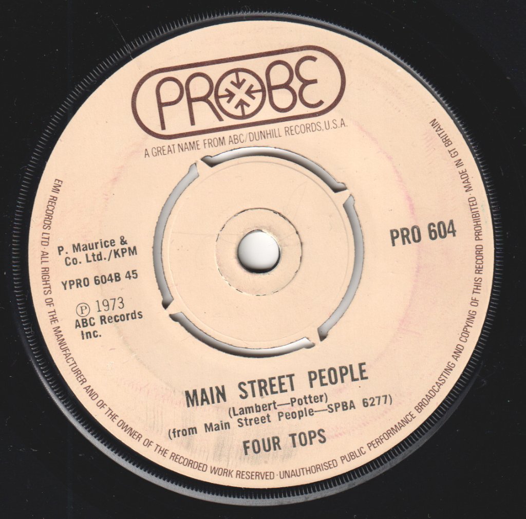 Four Tops - Sweet Understanding Love - 7 Inch
