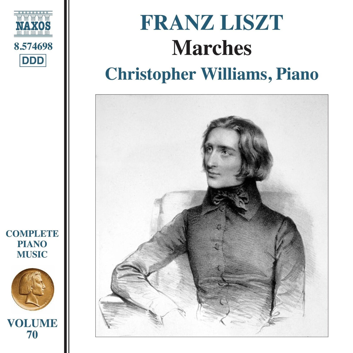 Christopher Williams - Liszt: Complete Piano Music, Vol. 70 - Cd