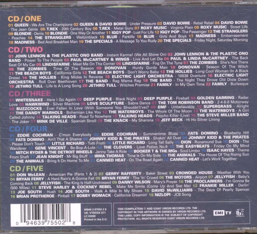 Various Artists - 101 Jukebox Classics - Cd Set