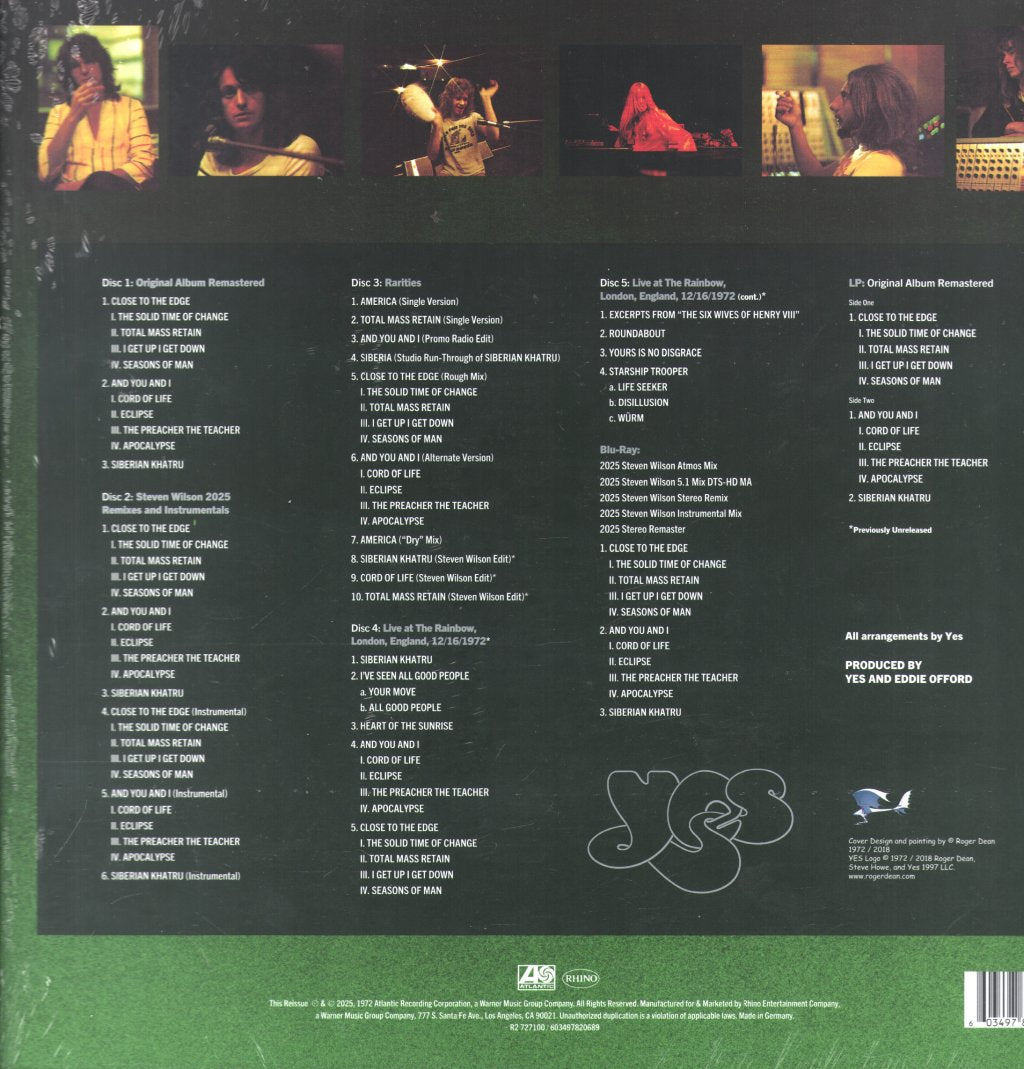 Yes - Close To The Edge - Box Set