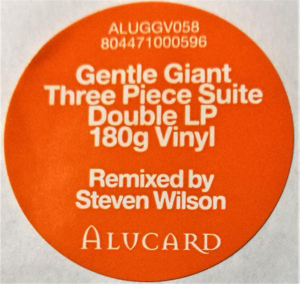 Gentle Giant - Three Piece Suite - Double Lp